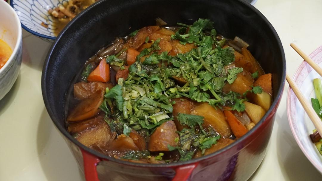 红烧土豆牛腩