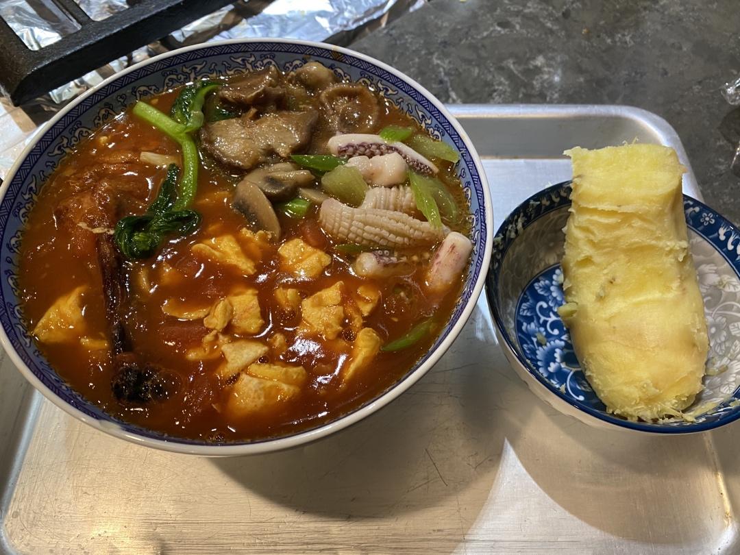绝密番茄炒蛋盖浇面