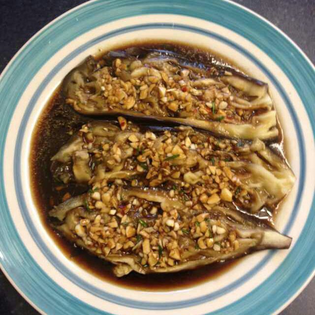凉拌蒸茄子