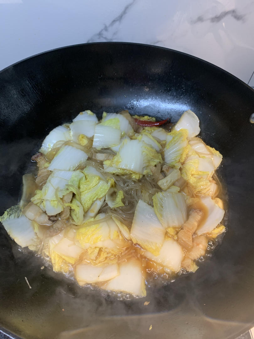 猪肉白菜炖粉条