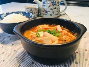韩式泡菜豆腐锅的做法 步骤5