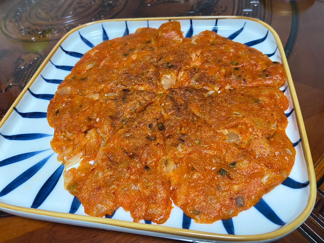 辣白菜饼