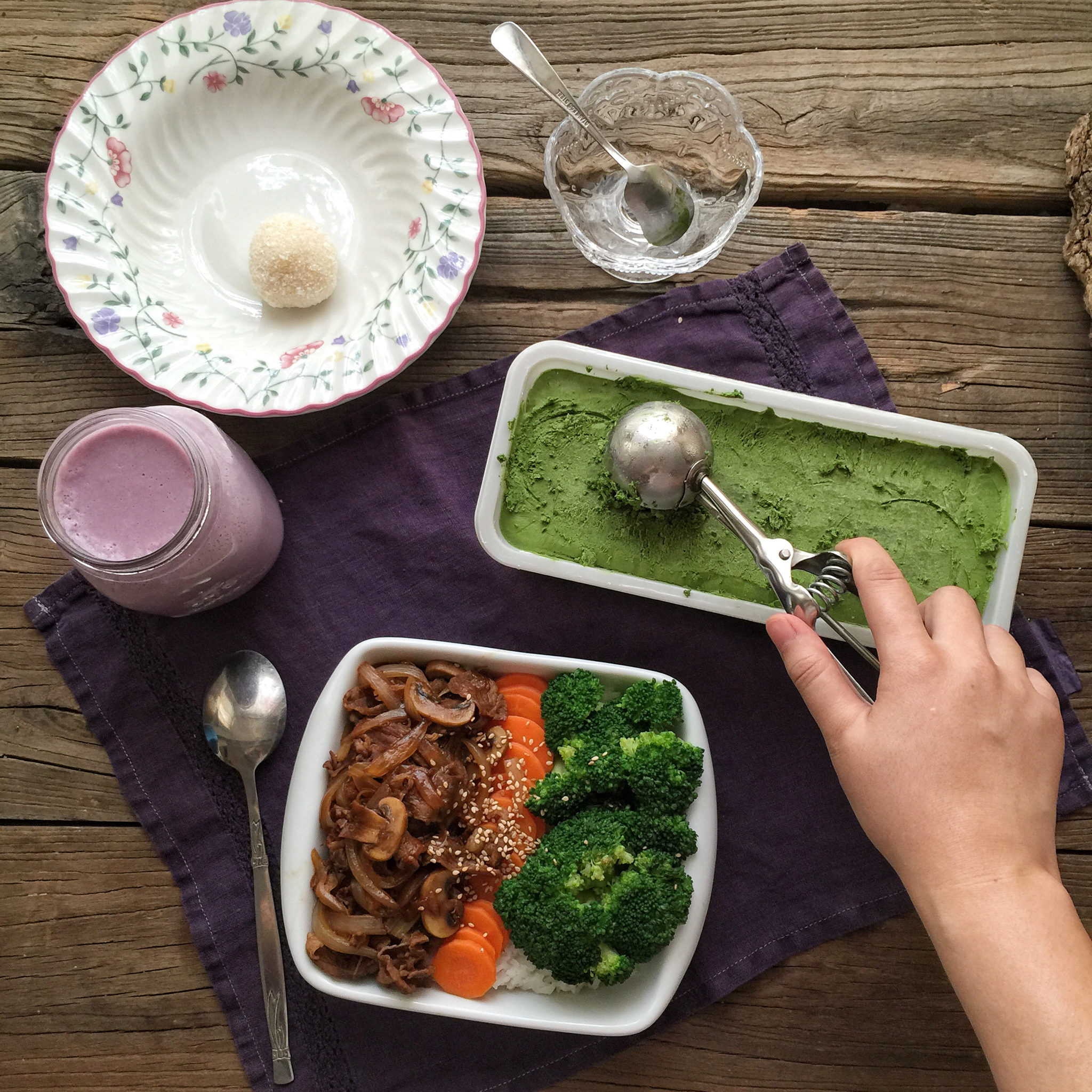 浓醇抹茶冰淇淋