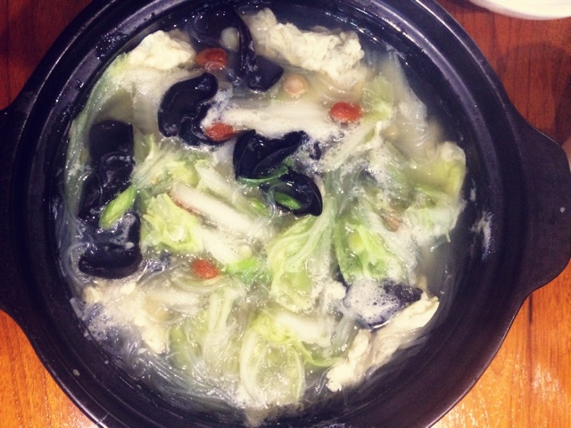 牡蛎白菜汤