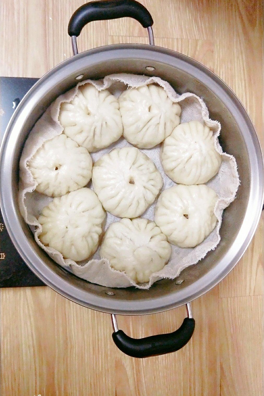 手工包子（肚脐包）