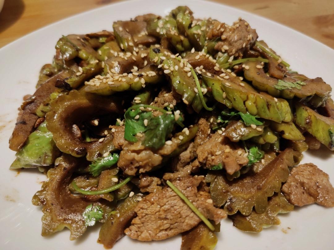 豆豉凉瓜牛肉