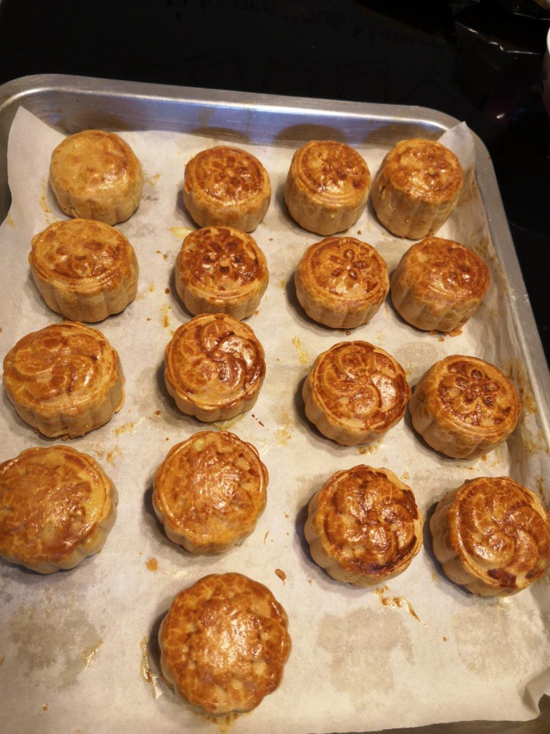 椰蓉奶香月饼（多次实验，配方超好用！）