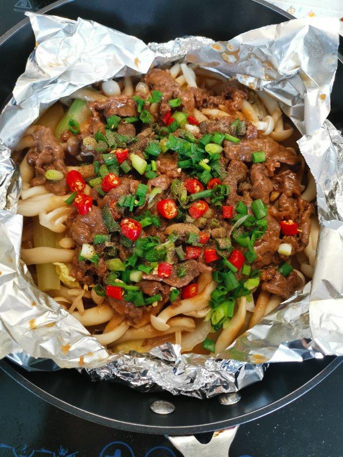 平底锅锡纸牛肉（超快手）