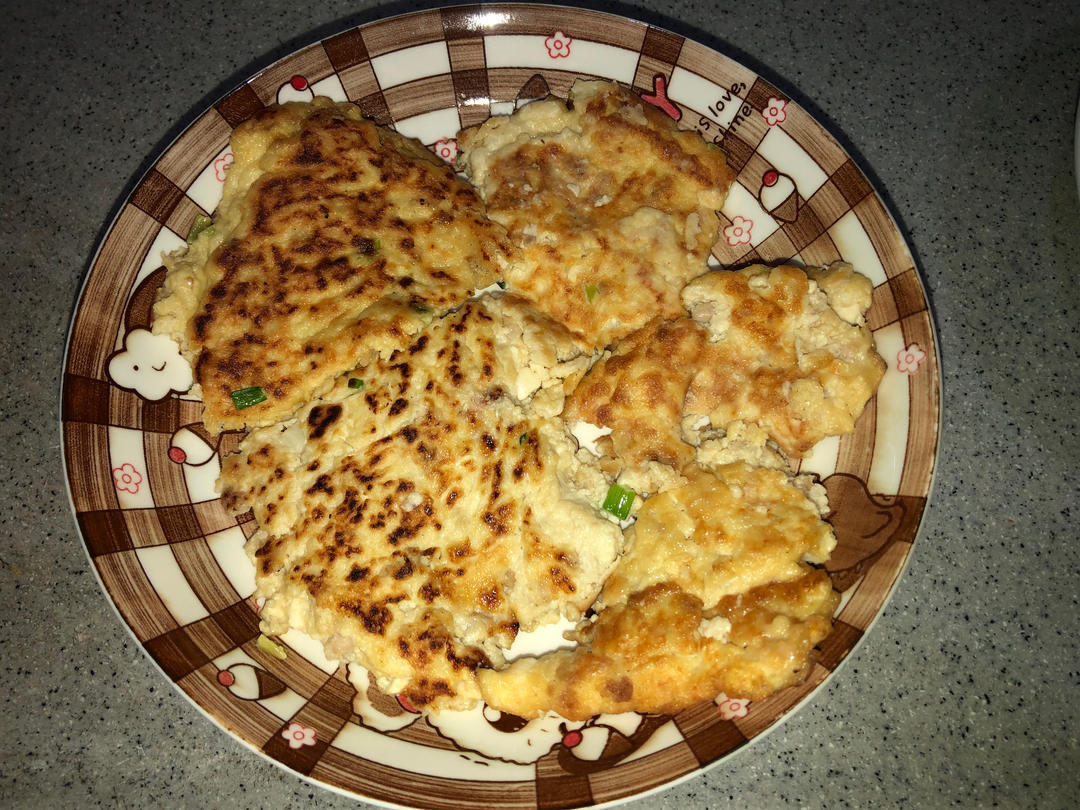 鲜虾豆腐饼【宝宝辅食】
