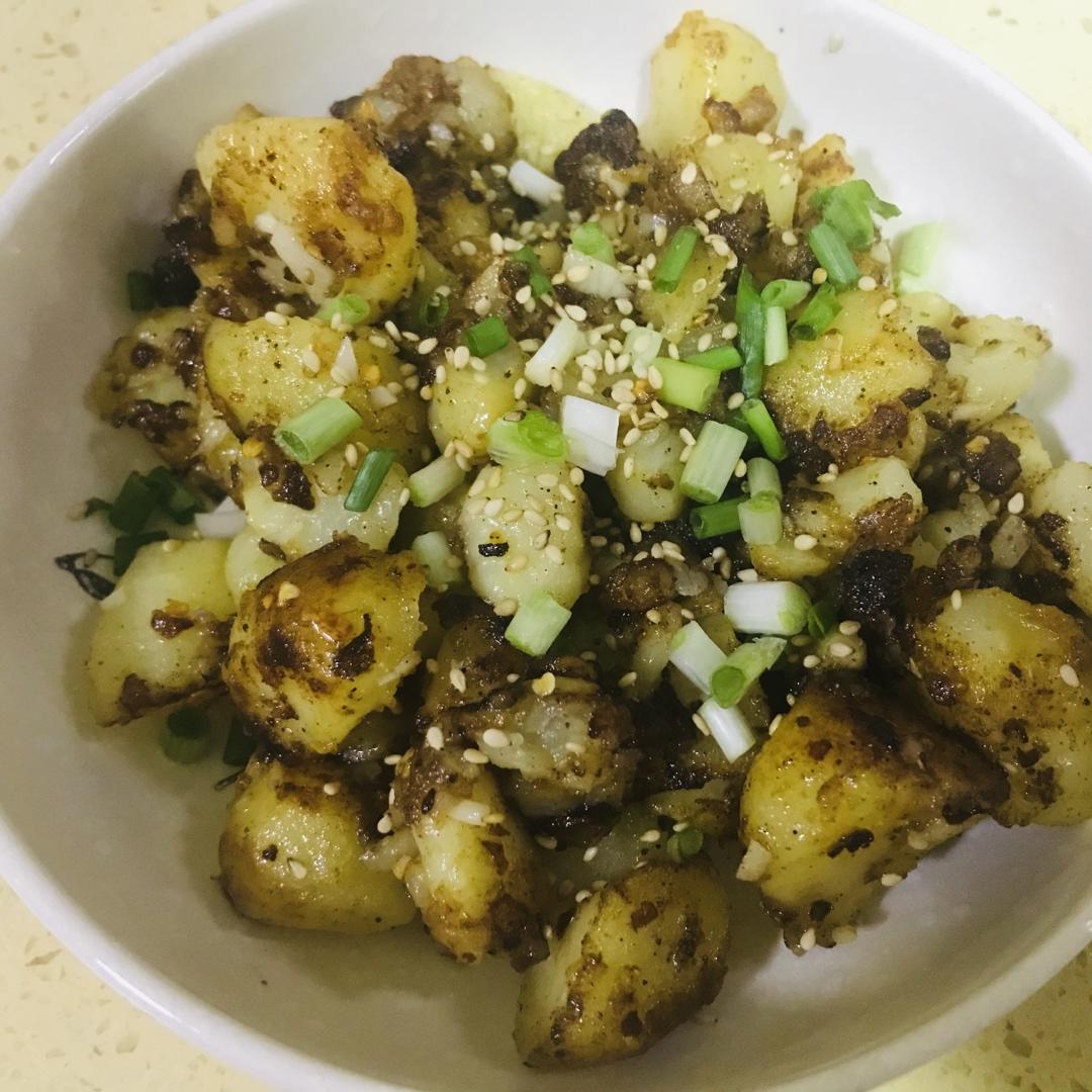 香煎孜然小土豆