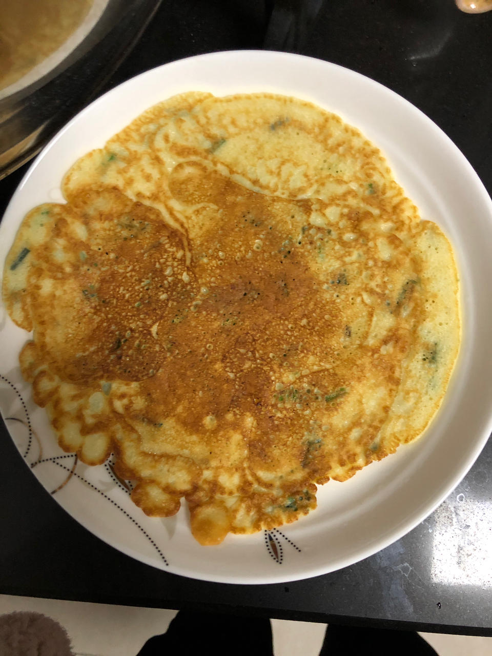 香蕉牛奶鸡蛋饼——免糖少油版