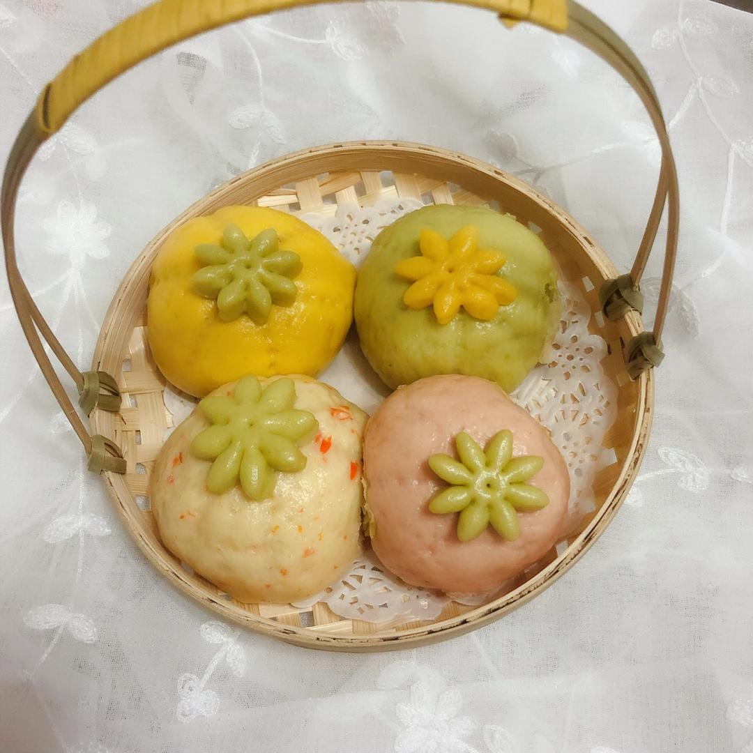 花式豆沙包
