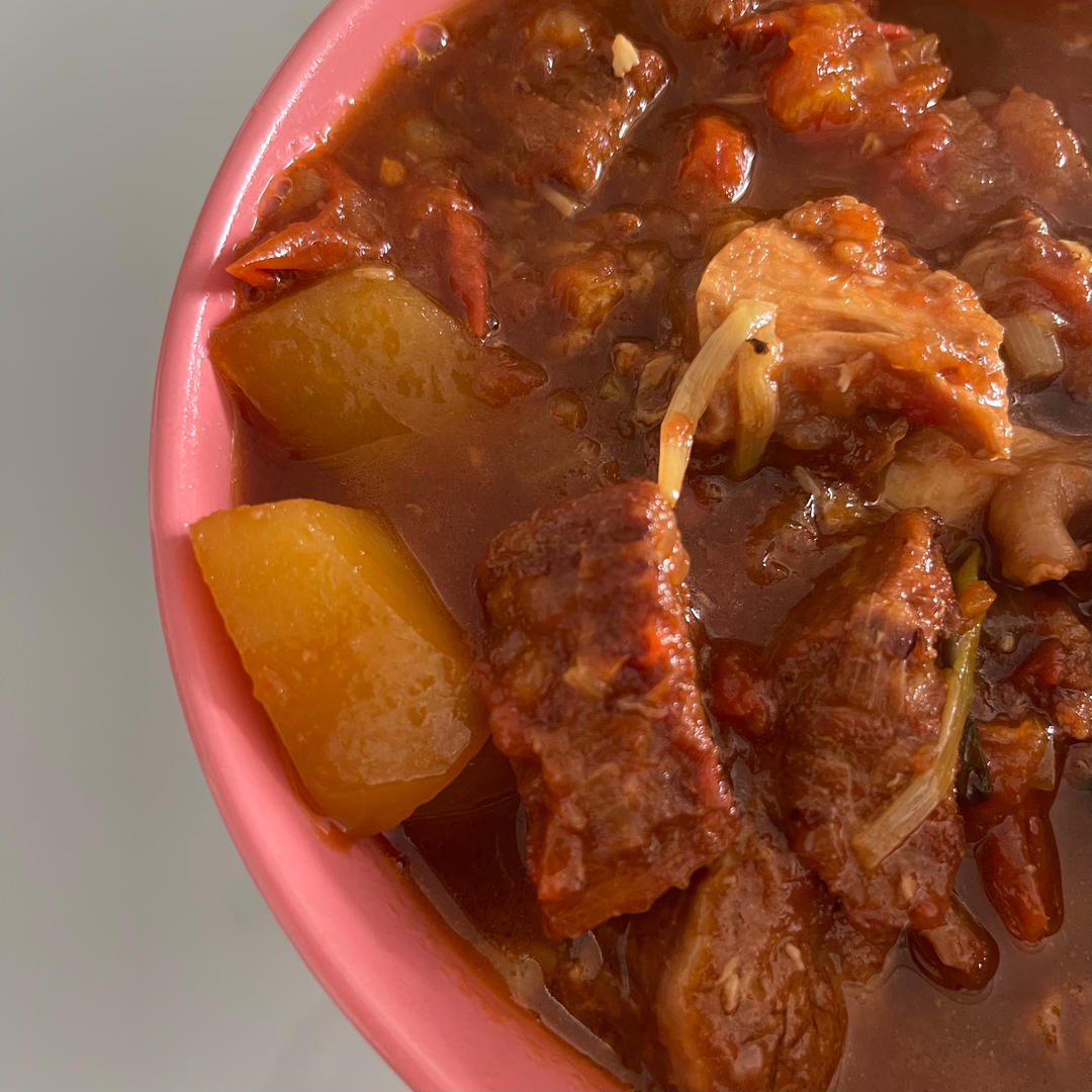 番茄炖牛腩