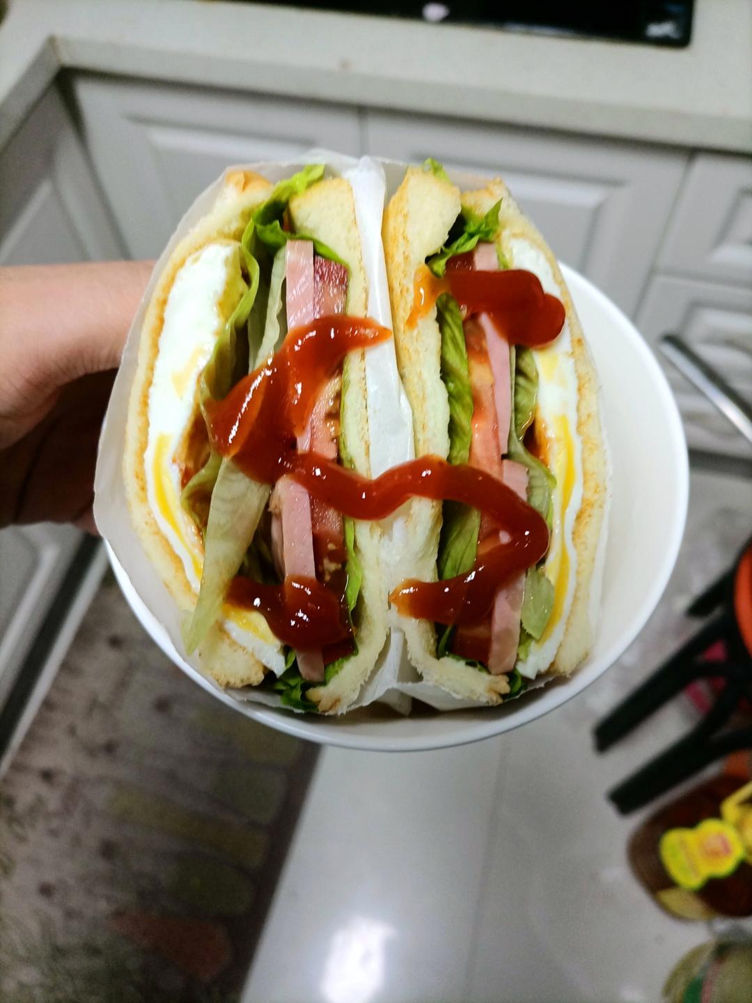 快手早餐三明治🥪