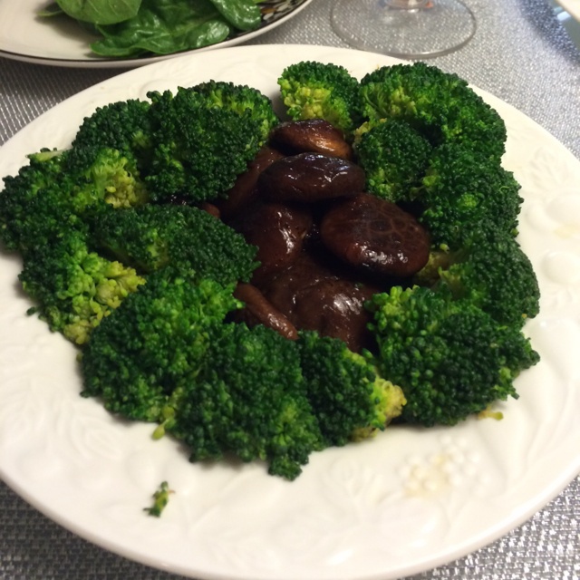 西兰花炒肉片