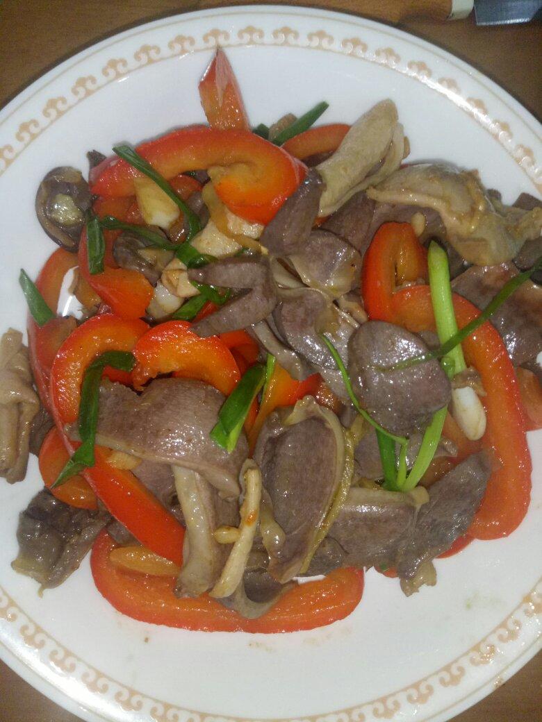 小炒鸭肾