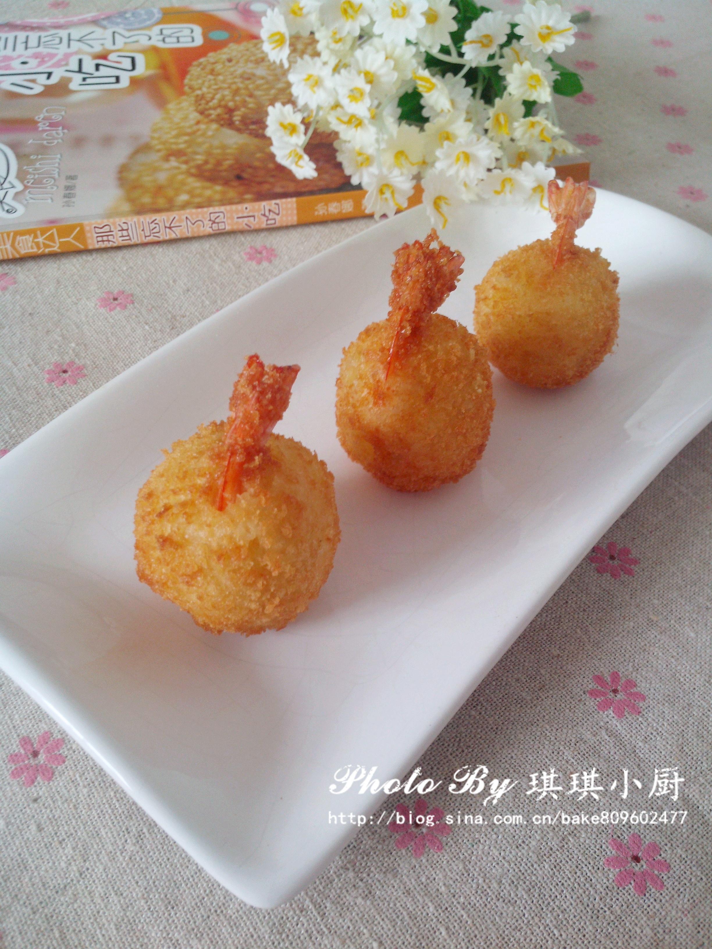 【土豆虾球】——鲜、糯、酥的存在的做法