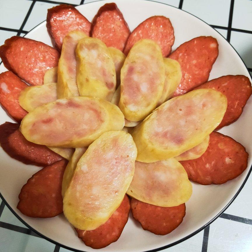火腿拼盘