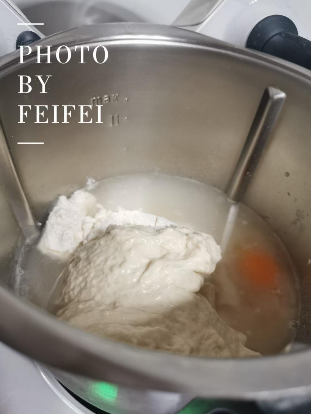 纯奶手撕吐司的做法 步骤1