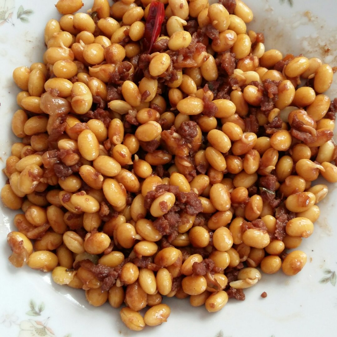 傻傻的囡囡做的肉沫豆嘴