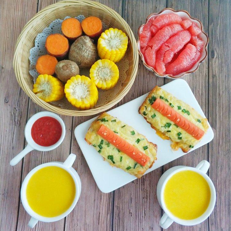 榆桐初夏做的小学生百变营养早餐