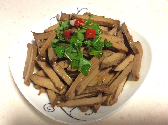 凉拌豆腐干
