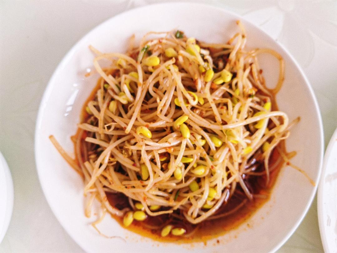 ㊙️开胃又下饭的凉拌豆芽！香辣过瘾零失败