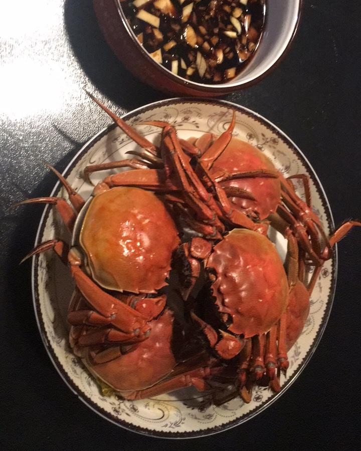 清蒸大闸蟹