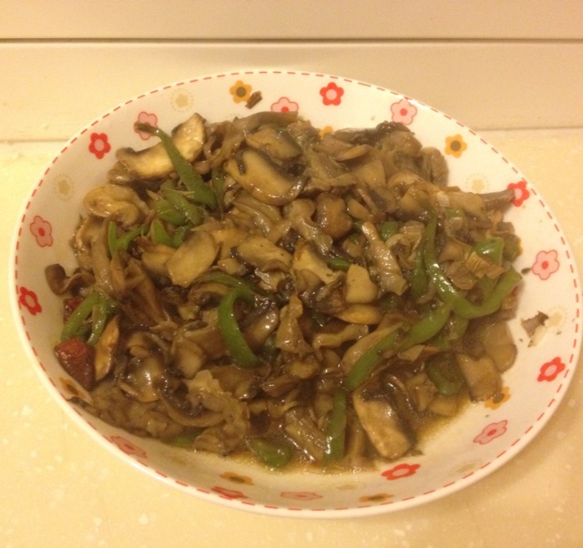 主厨炒蘑菇