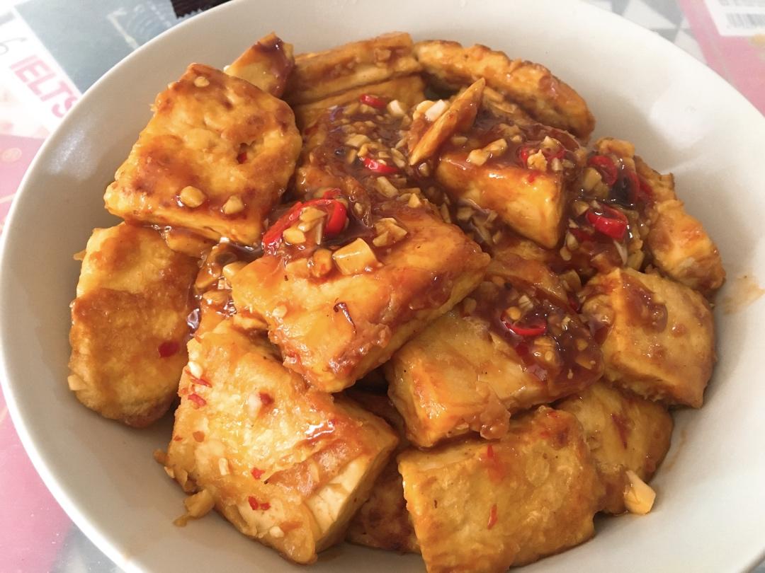 香煎豆腐