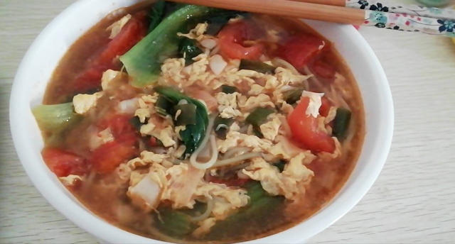 西红柿鸡蛋面