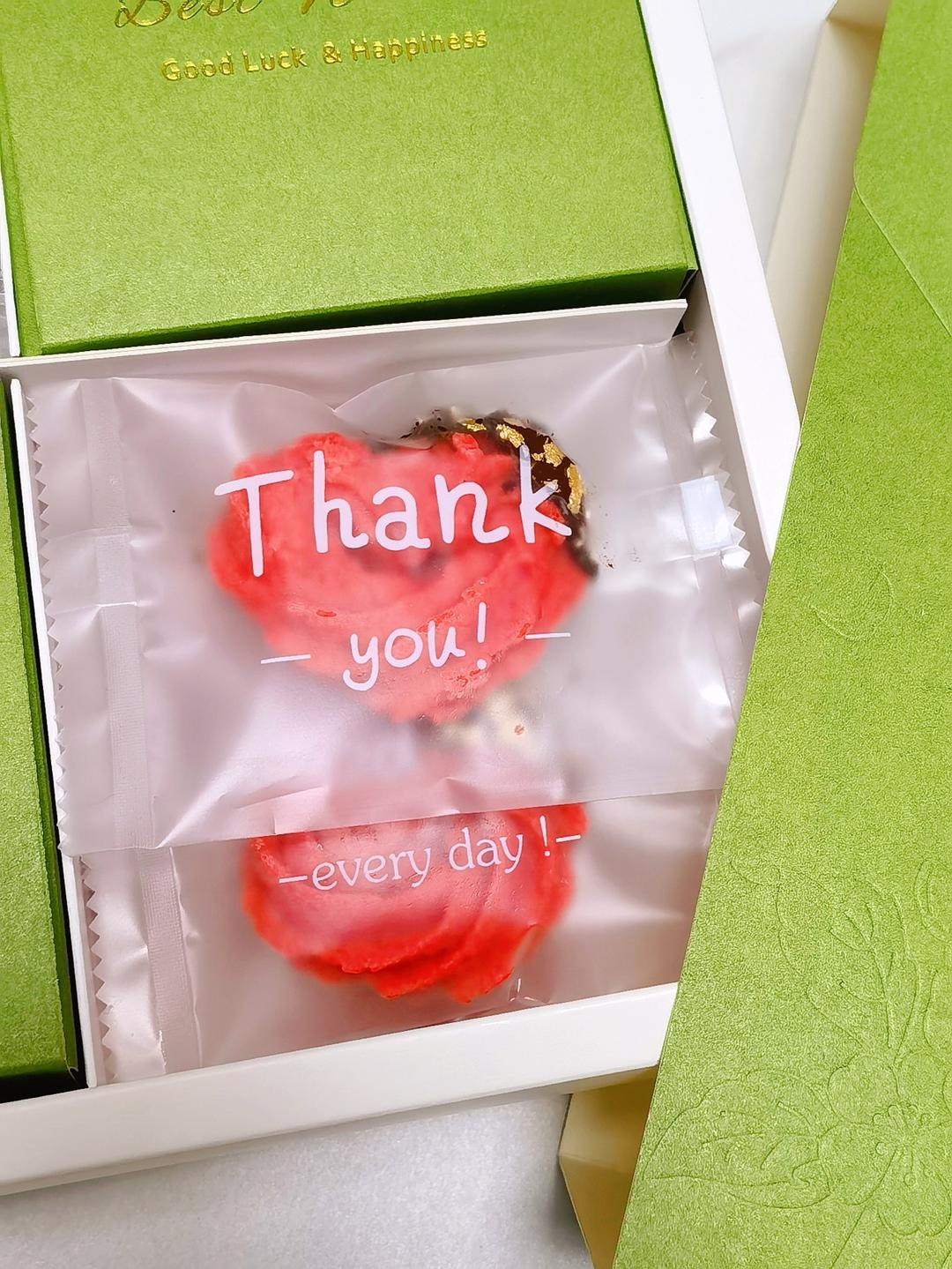 氛围感满满的爱心曲奇