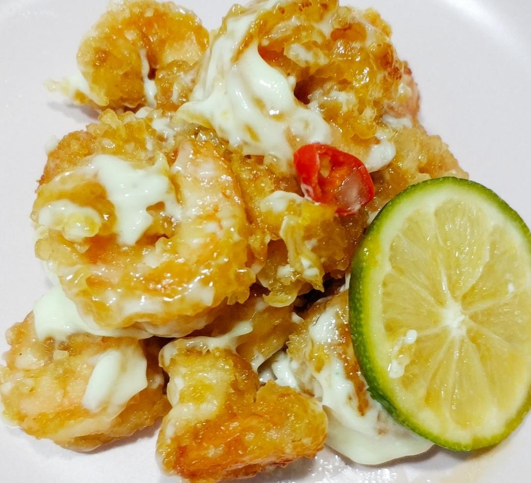 jay哲做的夏日开胃菜【青柠芥末虾球】,附赠超好吃的低脂做法