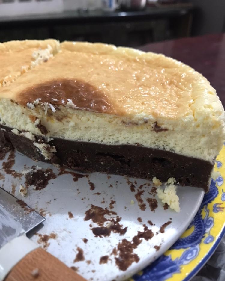 布朗尼芝士蛋糕