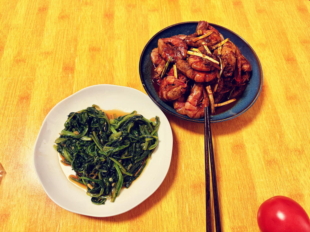 烹虾(天津家常菜)