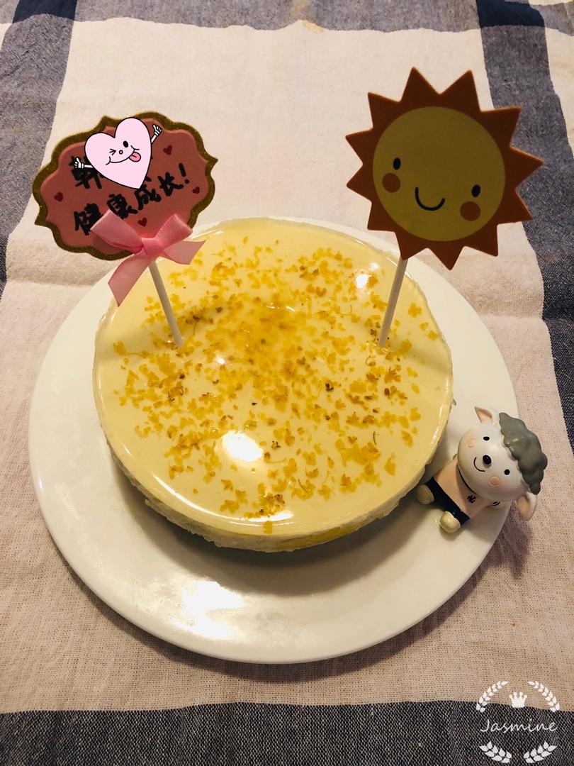 无烤箱.奥利奥酸奶慕斯蛋糕🍰（六寸）家庭简易版.
