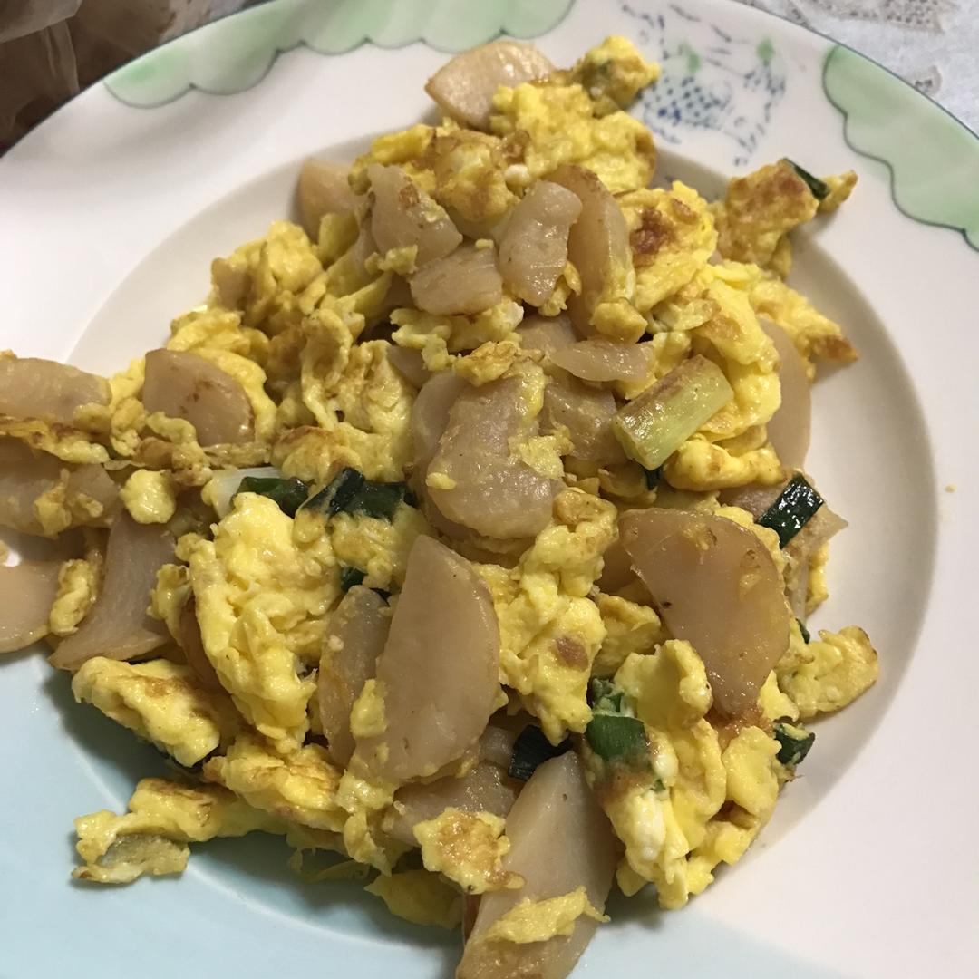 马蹄炒鸡蛋