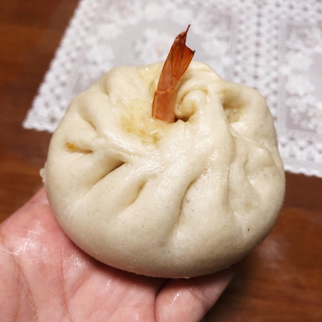 鲜虾猪肉生煎包（一定要看视频哟~）