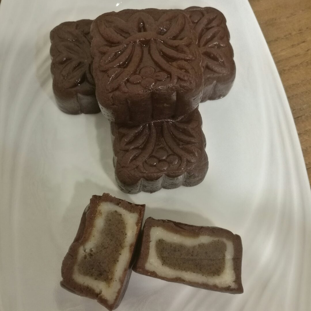 摩卡咖啡月饼(免烤)