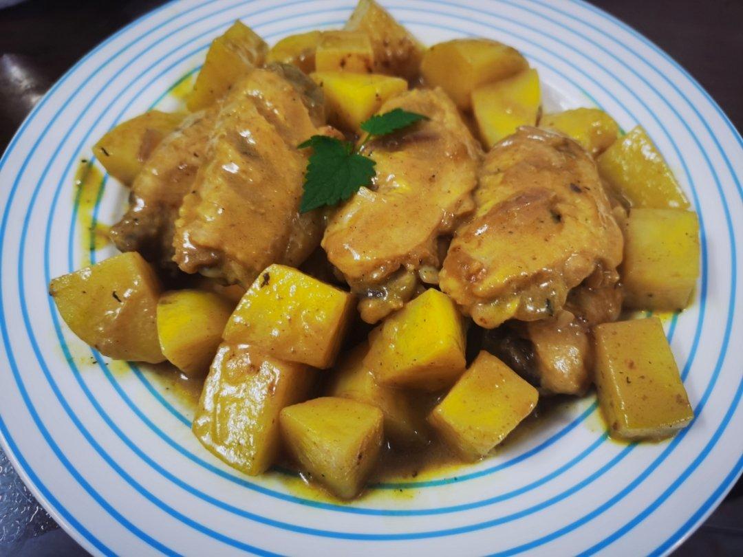 黄金咖喱鸡翅