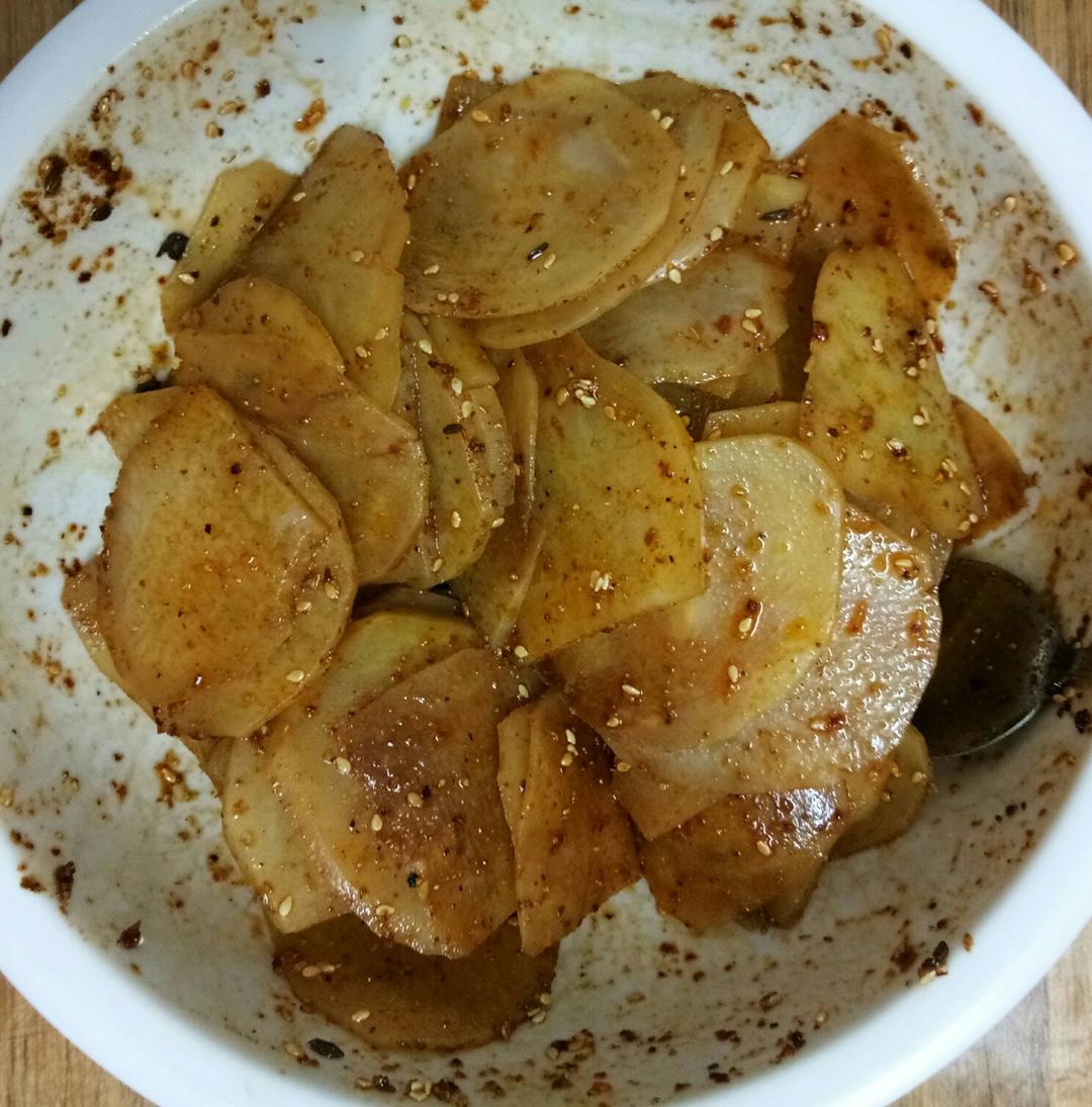 兰州风味麻辣土豆片（又名：通渭路土豆片、马三洋芋片）