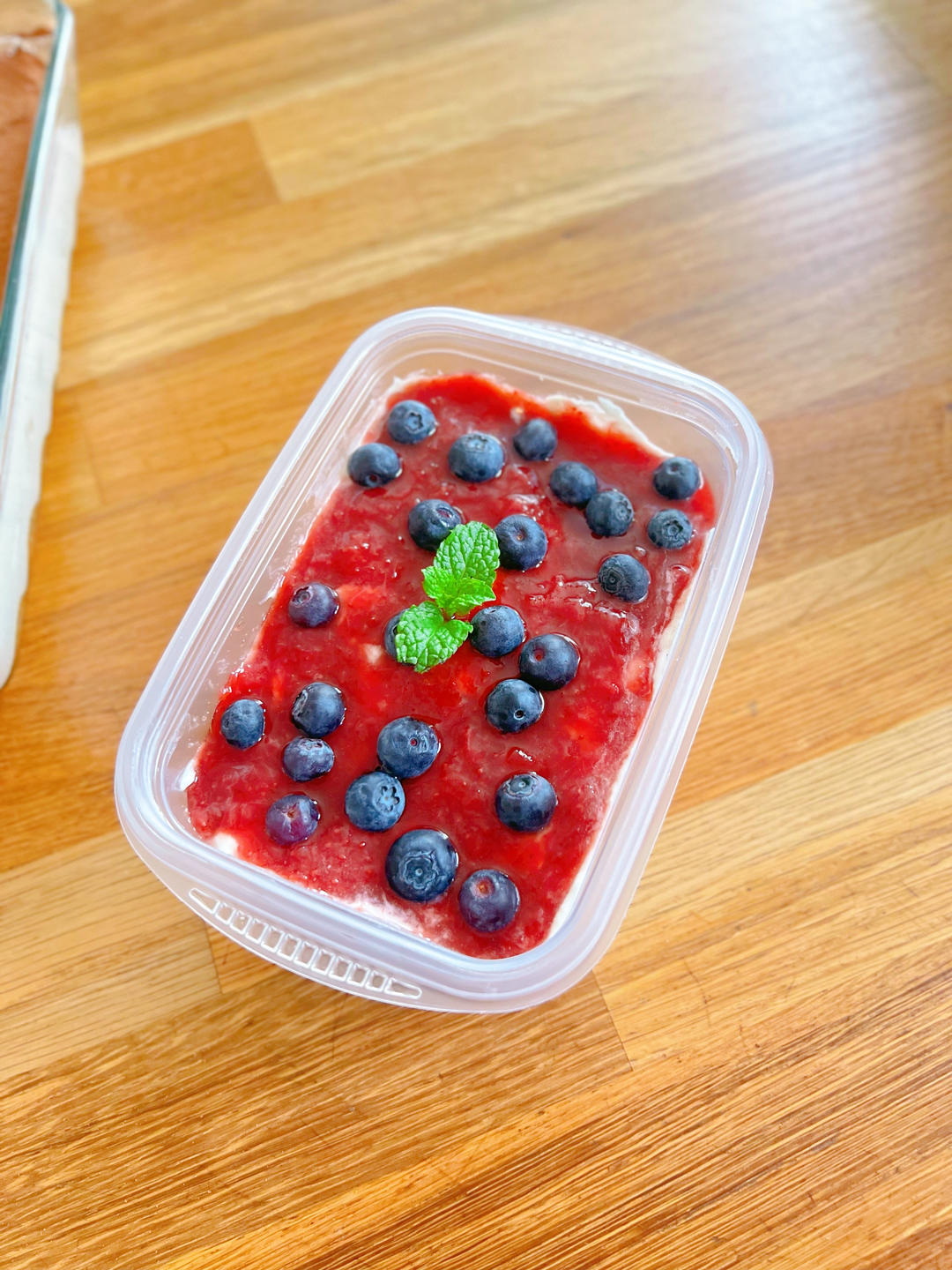 草莓🍓提拉米苏｜盒子蛋糕｜无吉利丁｜无蛋版｜免烤箱0失败