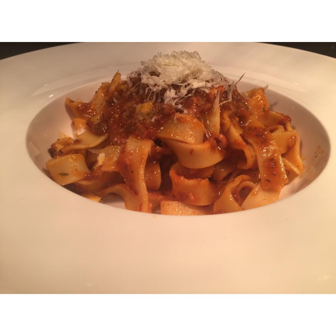 番茄肉酱意大利面