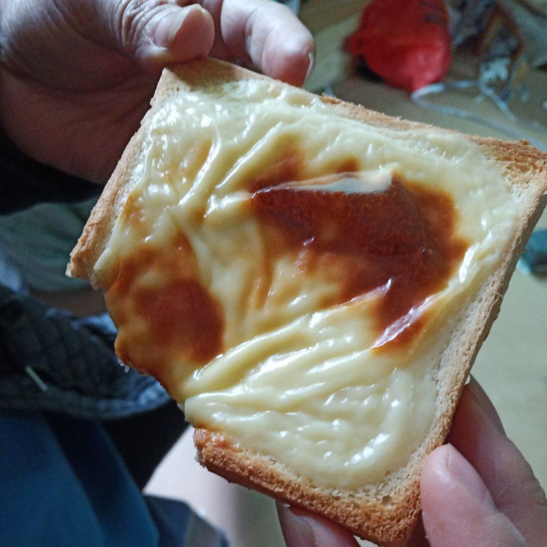零失败快手岩烧乳酪(熔岩吐司)十分钟网红早餐，好吃哭
