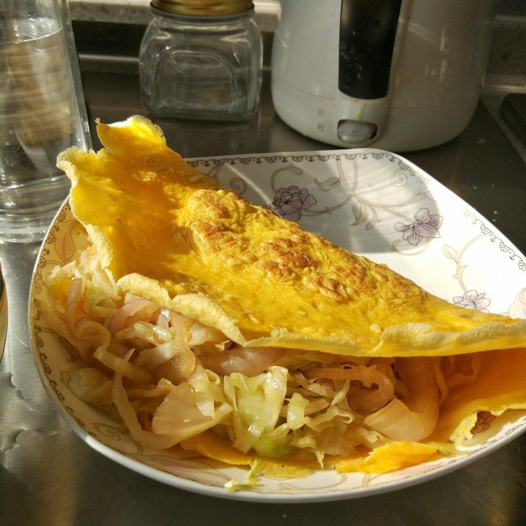 葱花鸡蛋饼