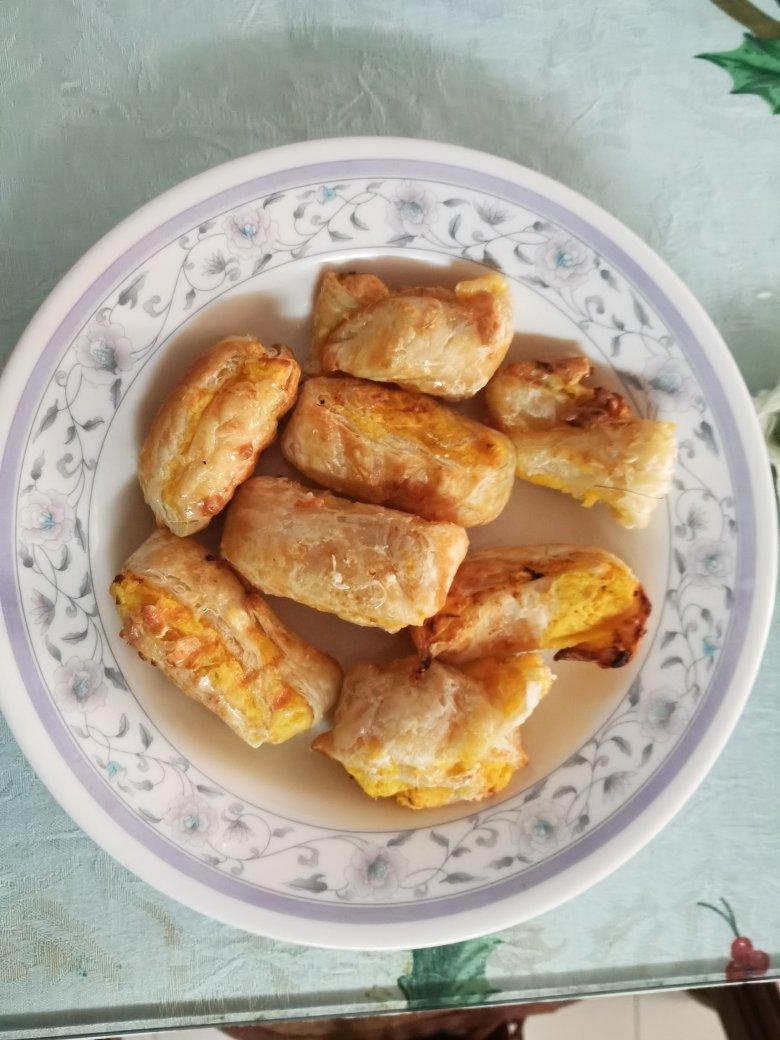 快手手抓饼版红薯饼