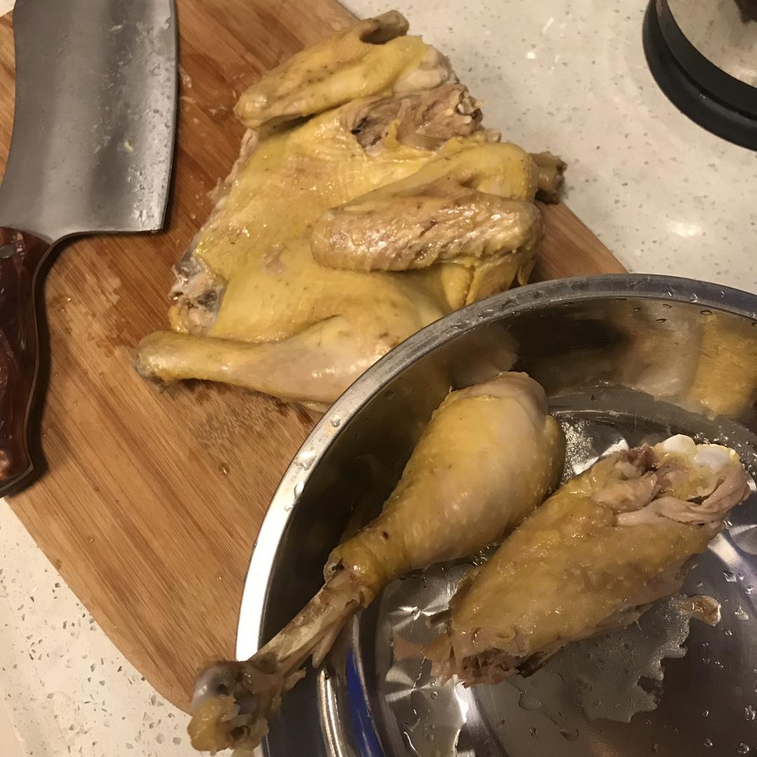 电饭煲盐焗鸡