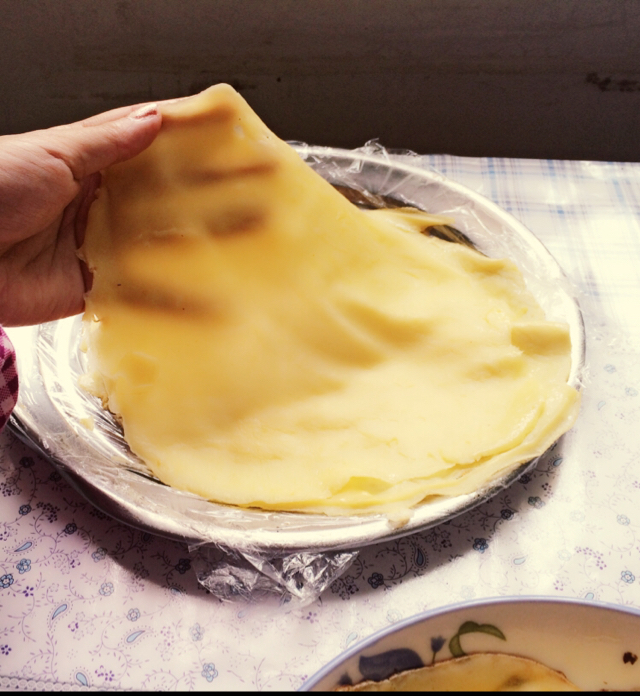 懵默辞1132263387做的可丽饼千层蛋糕皮