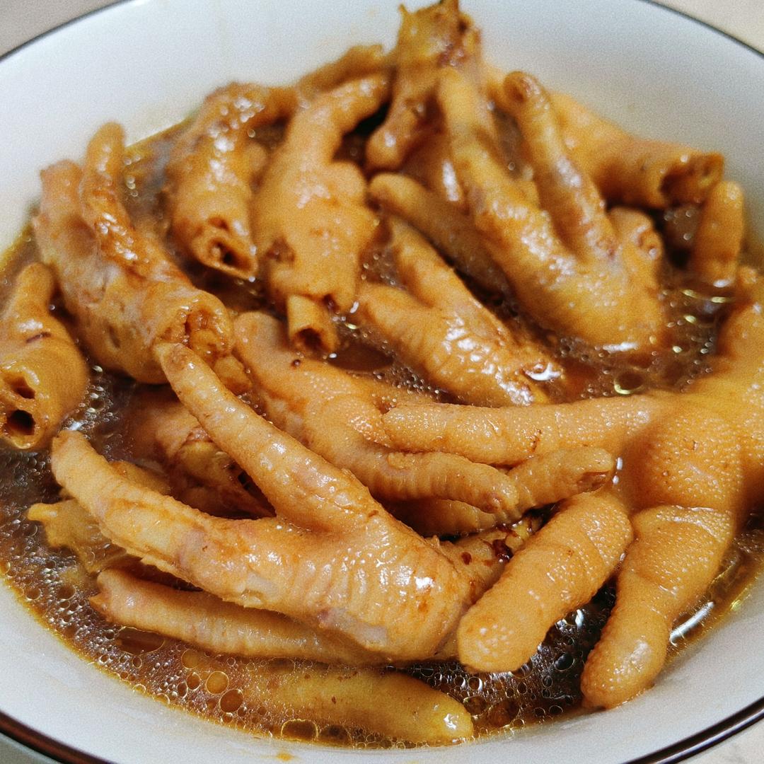 秘制红烧鸡爪