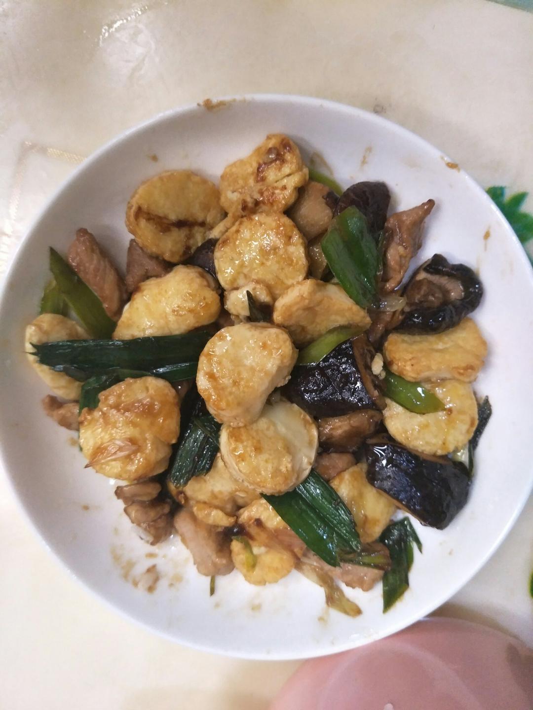 香菇鸡蛋豆腐